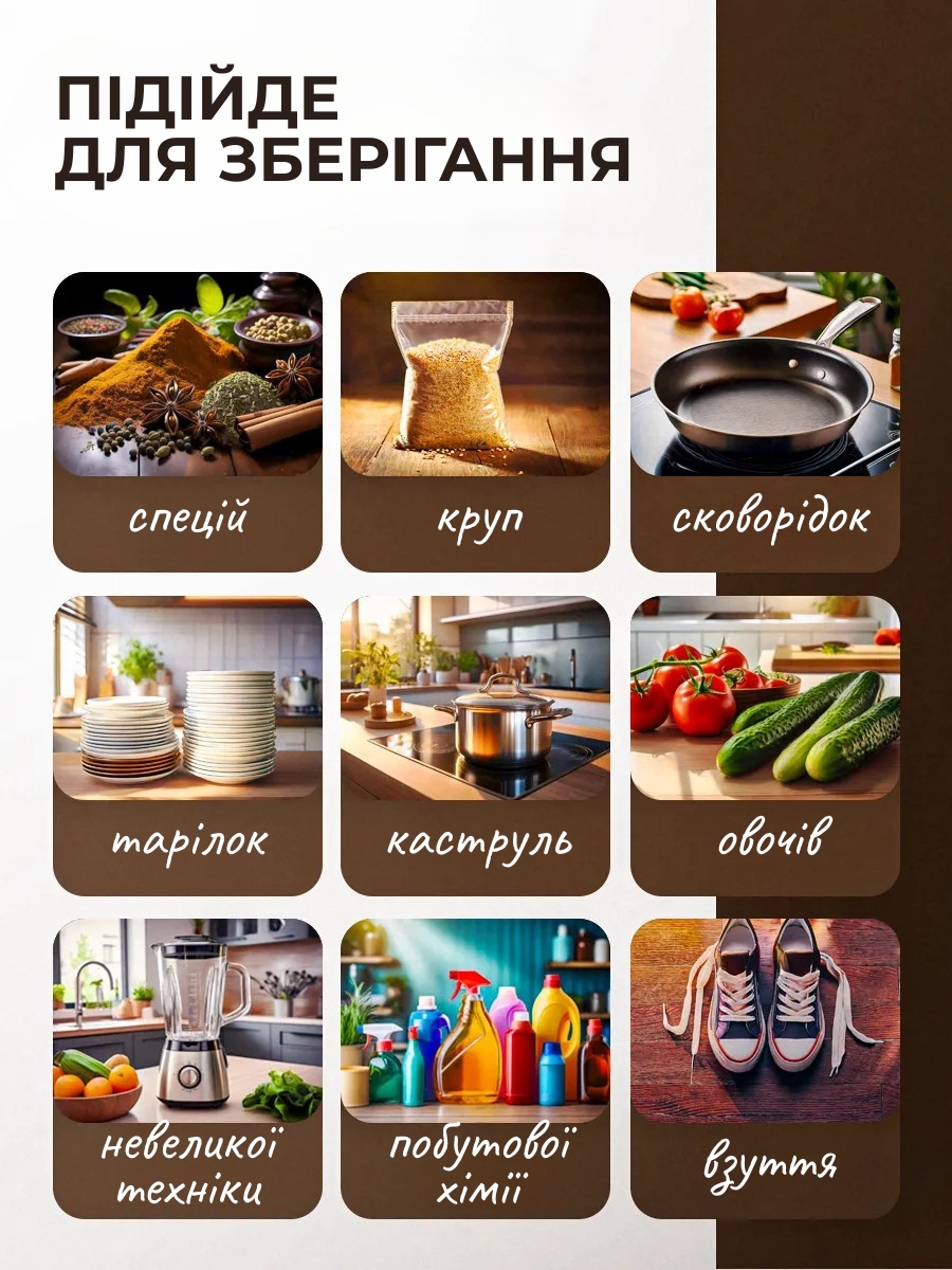 Кухонний органайзер під раковину